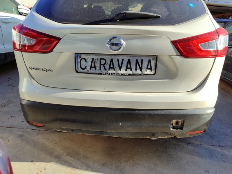 Recambio de paragolpes trasero para nissan qashqai (j11) acenta referencia OEM IAM 850224EB0H  