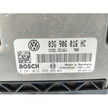 Recambio de centralita motor uce para seat altea (5p1) arena referencia OEM IAM 0281012289  