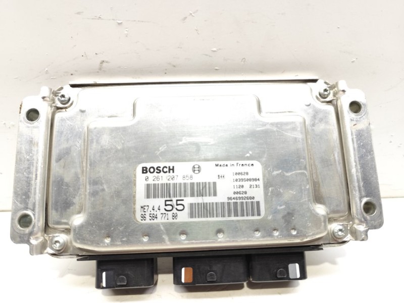 Recambio de centralita motor uce para citroën c3 1.6 16v sx plus sensodrive referencia OEM IAM 0261207858  