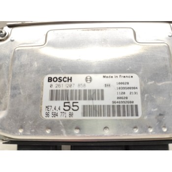 Recambio de centralita motor uce para citroën c3 1.6 16v sx plus sensodrive referencia OEM IAM 0261207858  