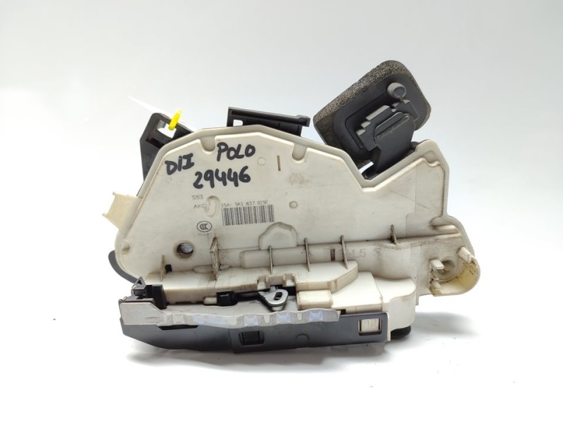 Recambio de cerradura puerta delantera izquierda para volkswagen polo (6c1) comfortline bluemotion referencia OEM IAM 5K1837015E