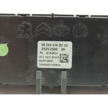 Recambio de mando climatizador para opel combo cargo (e) select referencia OEM IAM 98340416ZD  