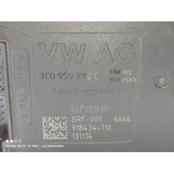 Recambio de motor elevalunas delantero derecho para volkswagen tiguan (5n2) advance bluemotion referencia OEM IAM 3C0959792C  
