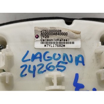 Recambio de mando climatizador para renault laguna iii referencia OEM IAM 275100002R  