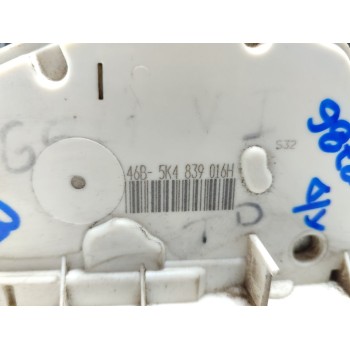 Recambio de cerradura puerta trasera derecha para volkswagen golf vi (5k1) advance bluemotion referencia OEM IAM 5K4839016H  