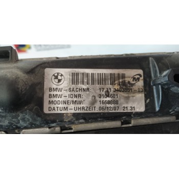 Recambio de radiador agua para bmw x3 (e83) 2.0d referencia OEM IAM 3104601  