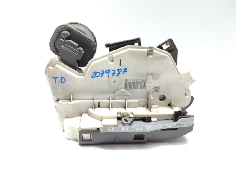 Recambio de cerradura puerta trasera derecha para volkswagen golf vi (5k1) rabbit bluemotion referencia OEM IAM 5K4839016M  