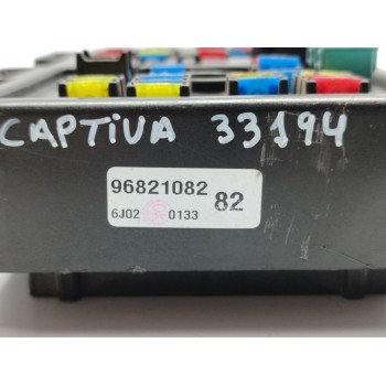 Recambio de caja reles / fusibles para chevrolet captiva 2.0 vcdi lt referencia OEM IAM 96821082  