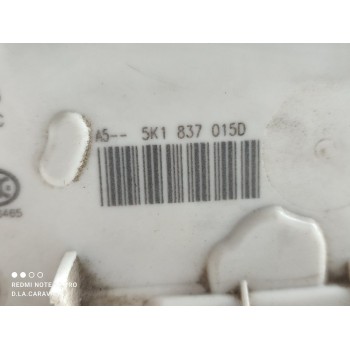 Recambio de cerradura puerta delantera izquierda para volkswagen golf vi (5k1) rabbit bluemotion referencia OEM IAM 5K1837015D  