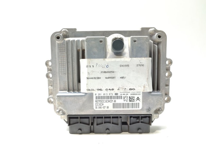 Recambio de centralita motor uce para citroën c4 berlina cool referencia OEM IAM 9664843780  