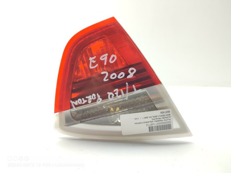 Recambio de piloto trasero izquierdo interior para bmw serie 3 berlina (e90) referencia OEM IAM 6937459  