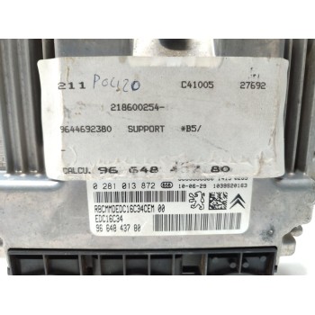 Recambio de centralita motor uce para citroën c4 berlina cool referencia OEM IAM 9664843780  