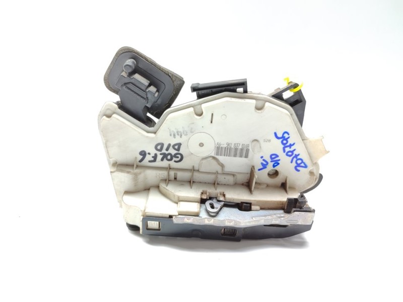 Recambio de cerradura puerta delantera derecha para volkswagen golf vi (5k1) advance referencia OEM IAM 5K1837016B  
