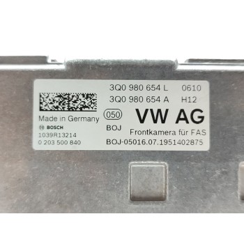 Recambio de camara vision frontal para volkswagen t-roc advance referencia OEM IAM 3Q0980654L  