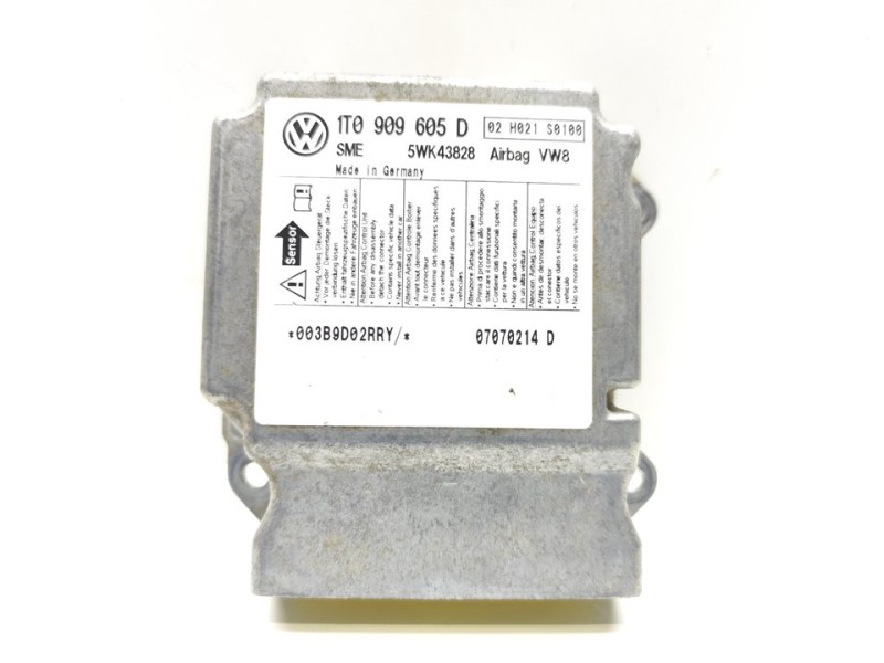 Recambio de centralita airbag para volkswagen touran (1t2) advance referencia OEM IAM 1T0909605D  