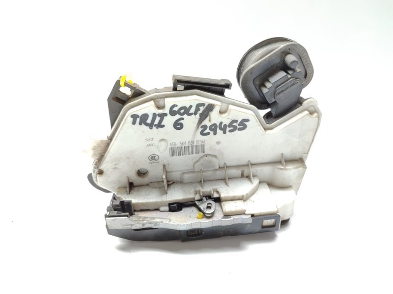 Recambio de cerradura puerta trasera izquierda para volkswagen golf vi (5k1) rabbit bluemotion referencia OEM IAM 5K4839015M  