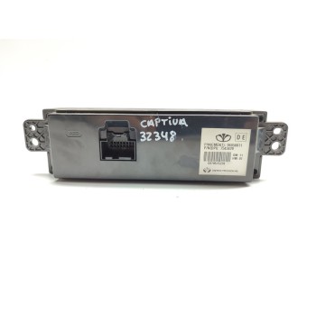 Recambio de pantalla multifuncion para chevrolet captiva 2.0 vcdi lt referencia OEM IAM 96850911  