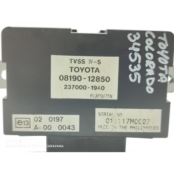 Recambio de modulo electronico para toyota land cruiser (j9) d4-d vx (5-ptas.) referencia OEM IAM 0819012850  