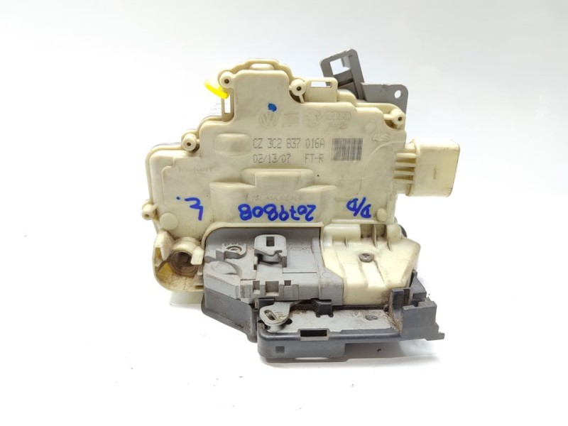 Recambio de cerradura puerta delantera derecha para volkswagen passat berlina (3c2) trendline referencia OEM IAM 3C2837016A  