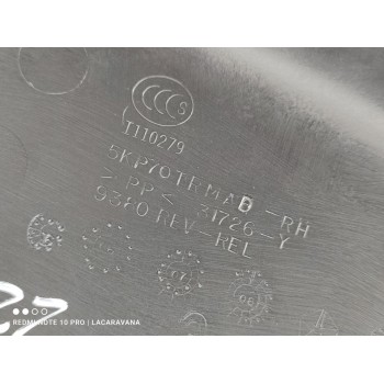 Recambio de moldura para jeep wrangler / wrangler unlimited sahara referencia OEM IAM 5KP70DX9AD  