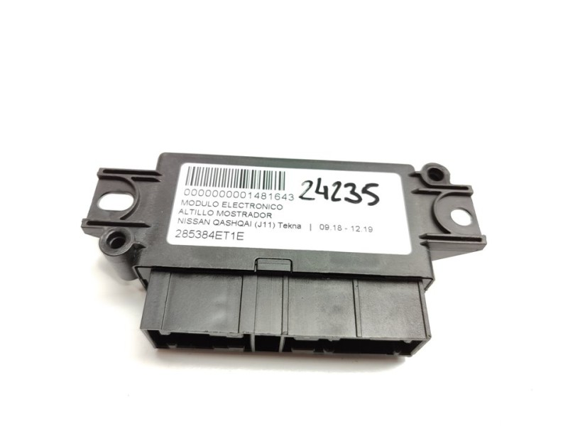 Recambio de modulo electronico para nissan qashqai (j11) tekna referencia OEM IAM 285384ET1E  