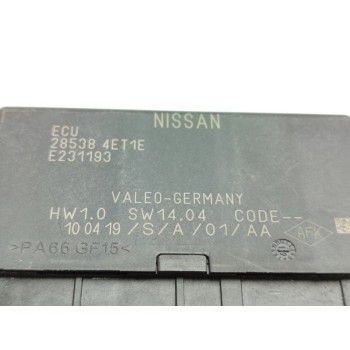 Recambio de modulo electronico para nissan qashqai (j11) tekna referencia OEM IAM 285384ET1E  