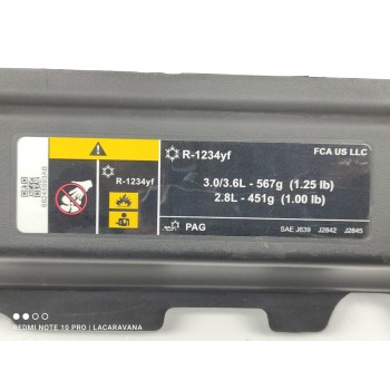 Recambio de moldura para jeep wrangler / wrangler unlimited sahara referencia OEM IAM 68058898AA  