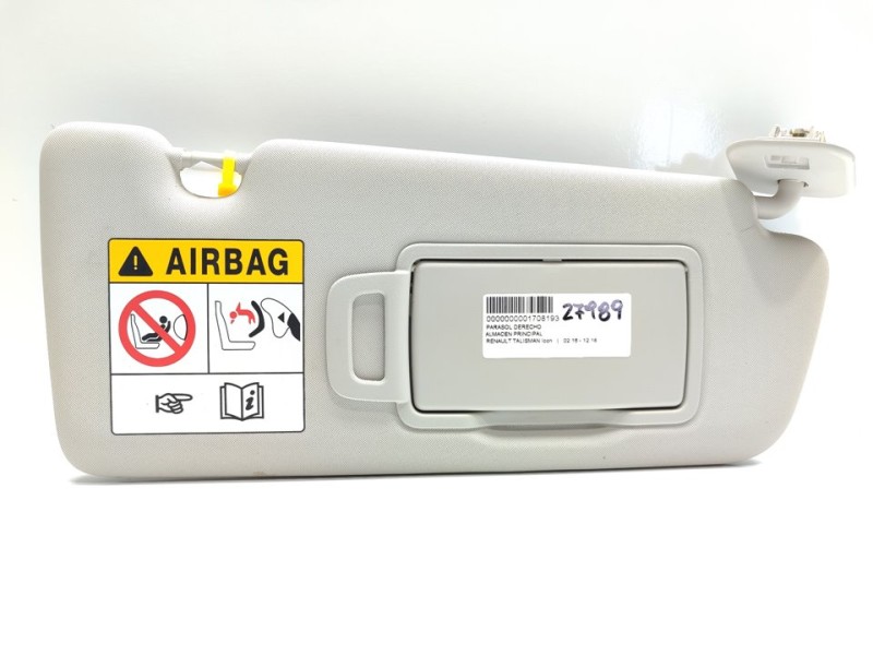 Recambio de parasol derecho para renault talisman icon referencia OEM IAM 964017482R  