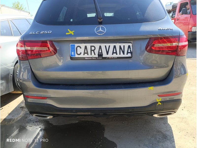 Recambio de paragolpes trasero para mercedes-benz clase glc (w253) glc 250 4matic (253.946) referencia OEM IAM A2538851601  