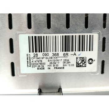 Recambio de sistema navegacion gps para renault talisman icon referencia OEM IAM 280903686R  