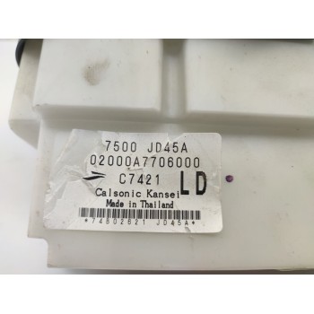 Recambio de mando climatizador para nissan qashqai (j10) acenta referencia OEM IAM 27500JD45A  