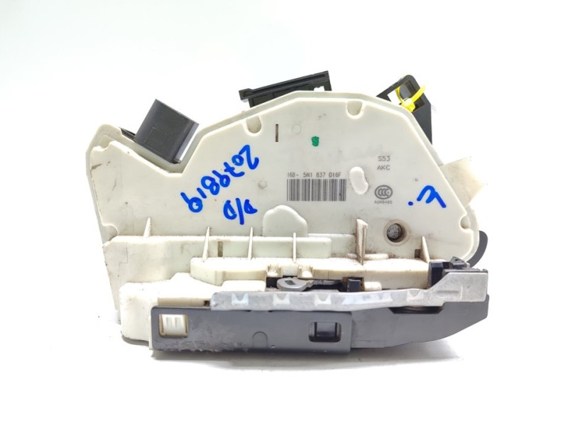 Recambio de cerradura puerta delantera derecha para volkswagen tiguan (5n1) +motion referencia OEM IAM 5N1837016F  