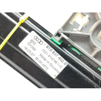 Recambio de elevalunas delantero derecho para audi a5 sportback (8t) 2.0 tdi (140kw) referencia OEM IAM 8T8837462B  