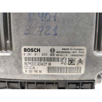 Recambio de centralita motor uce para peugeot 407 st confort referencia OEM IAM 0281011633  