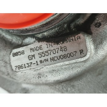 Recambio de turbocompresor para opel insignia berlina cosmo referencia OEM IAM 55570748  