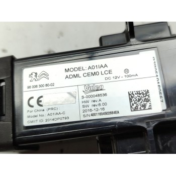 Recambio de conmutador de arranque para citroën c4 picasso exclusive referencia OEM IAM 980063008002  