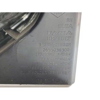 Recambio de piloto trasero derecho para dacia sandero iii stepway expression referencia OEM IAM 265503830R  