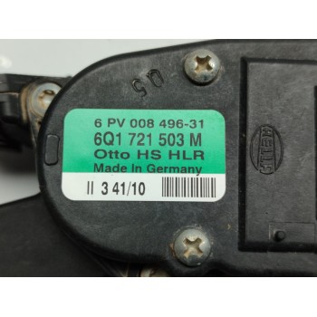 Recambio de pedal acelerador para volkswagen amarok (2hb) basis doublecab referencia OEM IAM 6Q1721503M  