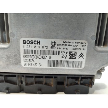 Recambio de centralita motor uce para citroën c5 berlina millenium referencia OEM IAM 9664843780  