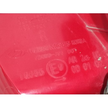 Recambio de piloto trasero derecho paragolpes para hyundai kona essence 2wd referencia OEM IAM 92406J9000  