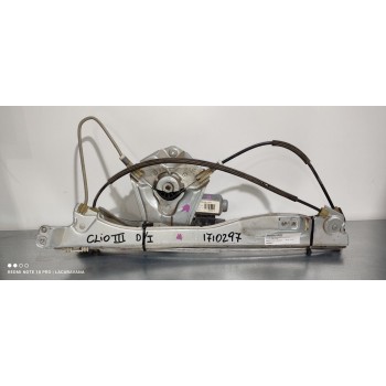 Recambio de elevalunas delantero izquierdo para renault clio iii exception referencia OEM IAM 400858G  