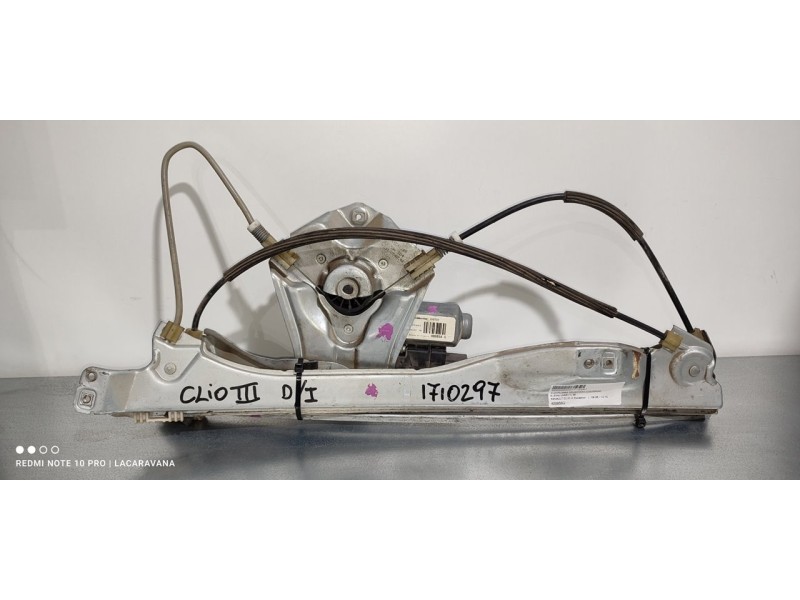 Recambio de elevalunas delantero izquierdo para renault clio iii exception referencia OEM IAM 400858G  