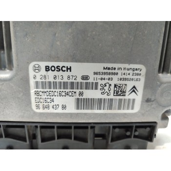 Recambio de centralita motor uce para citroën berlingo cuadro x referencia OEM IAM 9664843780  