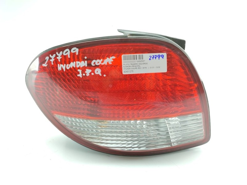 Recambio de piloto trasero izquierdo para hyundai coupe (rd) 1.6 fx referencia OEM IAM 92401275  