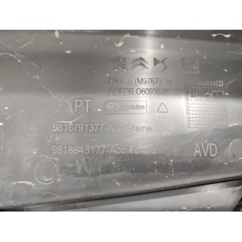 Recambio de guarnecido puerta delantera derecha para peugeot rifter active standard referencia OEM IAM 9816791377  