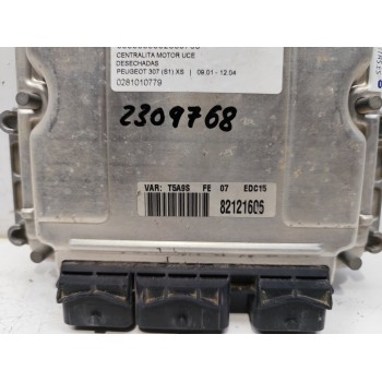 Recambio de centralita motor uce para peugeot 307 (s1) xs referencia OEM IAM 0281010779  