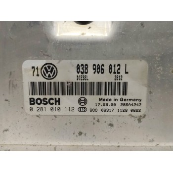 Recambio de centralita motor uce para volkswagen golf iv berlina (1j1) básico referencia OEM IAM 0281010112  