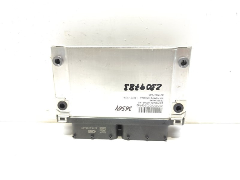 Recambio de centralita motor uce para kia picanto (ja) attract referencia OEM IAM 3911607243  