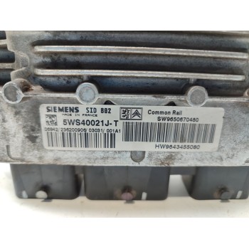 Recambio de centralita motor uce para citroën c3 1.4 hdi sx plus referencia OEM IAM 9643455080  