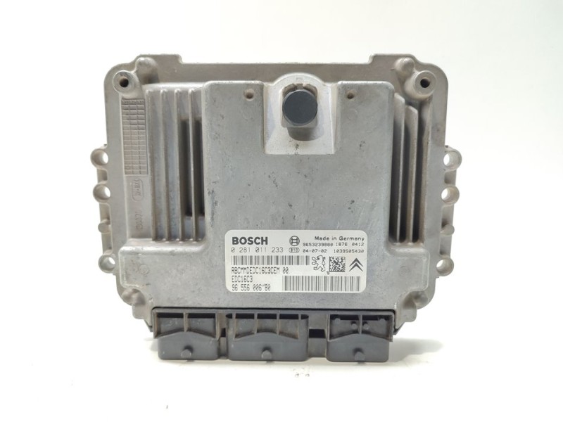 Recambio de centralita motor uce para citroën xsara picasso 1.6 hdi 110 satisfaction referencia OEM IAM 0281011233  
